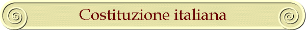 Costituzione italiana